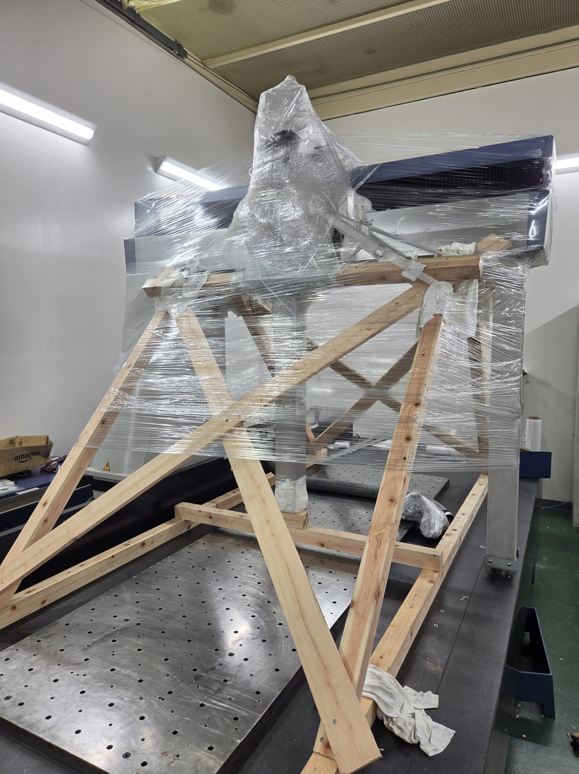 固定具取り付け作業